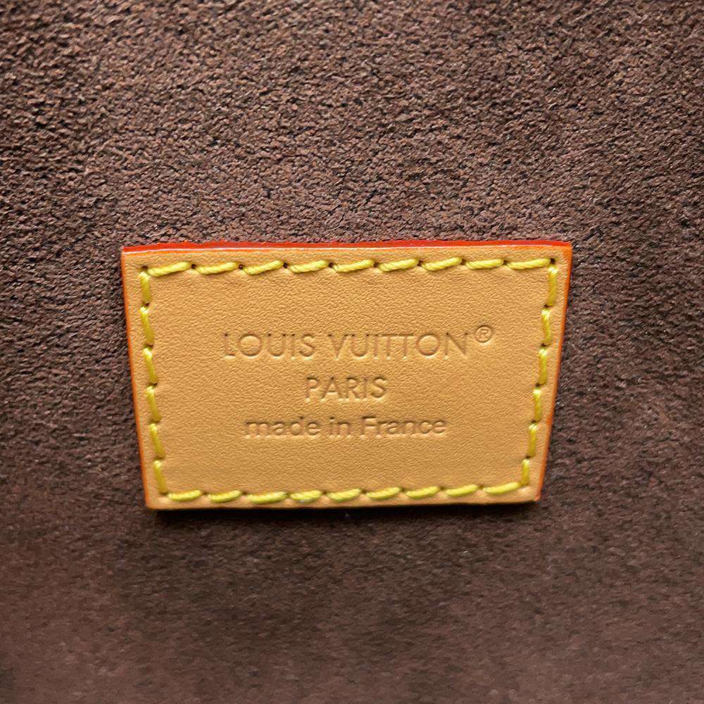 Louis Vuitton Chain Shoulder Bag Monogram Canvas Pochette Camille Brown - Picture 10 of 11